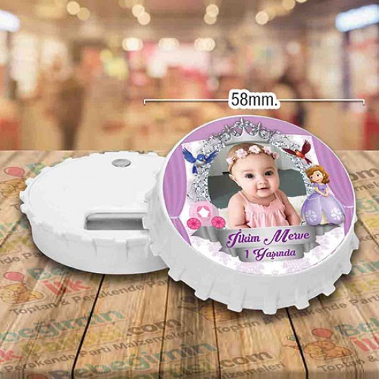 Prenses Sofia Temalı Özel Açacaklı Magnet 10 Adet Prenses Sofia Temalı Özel Açacaklı Magnet 10 Adet