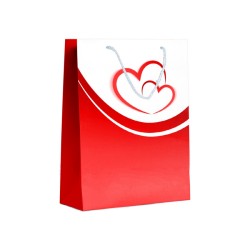 Heartbay Valentine Karton Çanta 11x16,5