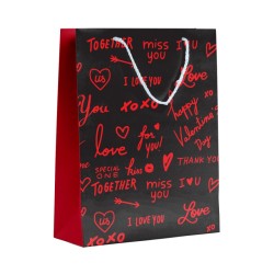 Masslove Valentine Karton Çanta 20x25x8