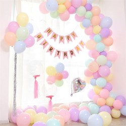 Balon Zinciri - Makaron Balon Karışık Renk