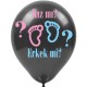 Cinsiyet Partisi Baskılı Balon 100'lü