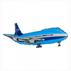 Mavi Uçak Grabo Folyo Balon