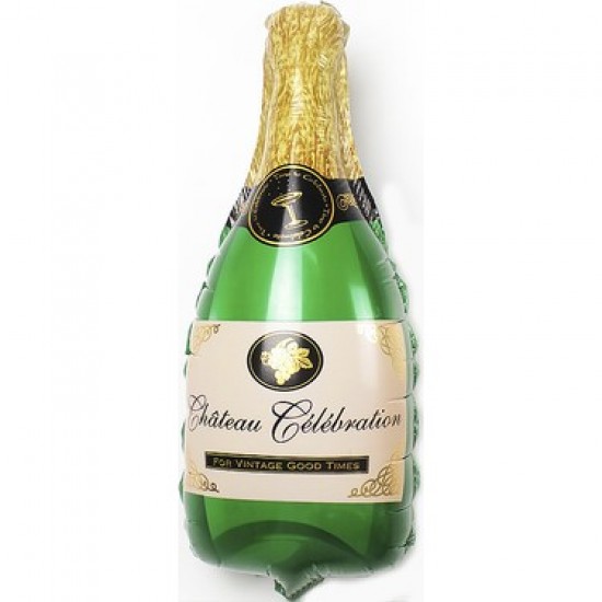 Şampanya Şişesi Şekilli Folyo Balon