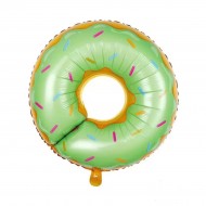 Donut Folyo Balon Yeşil