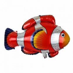 Kırmızı Balık Folyo Balon