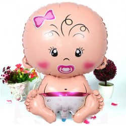 Baby Girl Folyo Balon 55 cm