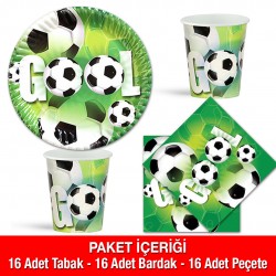 Futbol Parti Seti 16 Kişilik