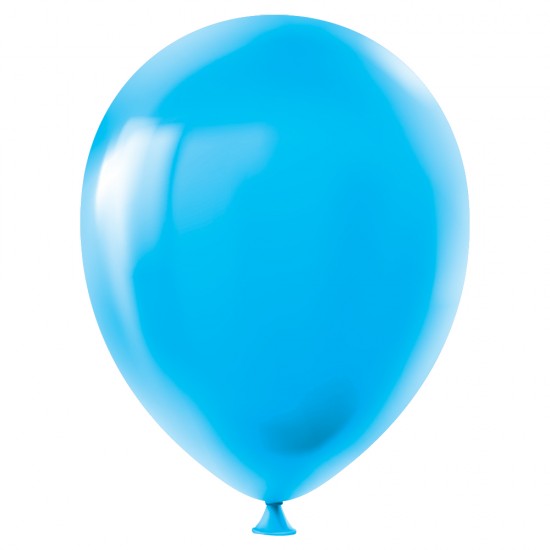 Pastel Mavi Balon 100'lü