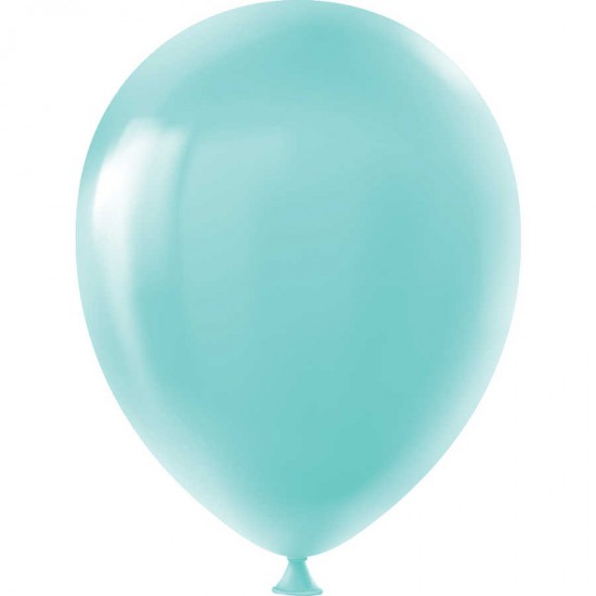Pastel Su Yeşili Balon 100'lü 
