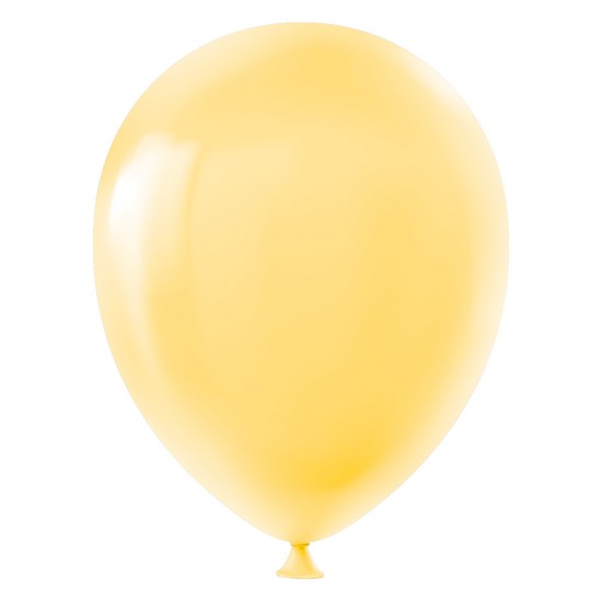 Pastel Açık Sarı Balon 100'lü