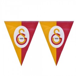 Galatasaray Lisanslı Üçgen Bayrak Afiş