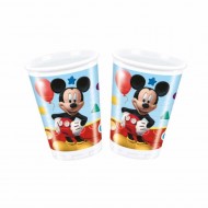 Mickey Playful Plastik Bardak 200cc 8'li