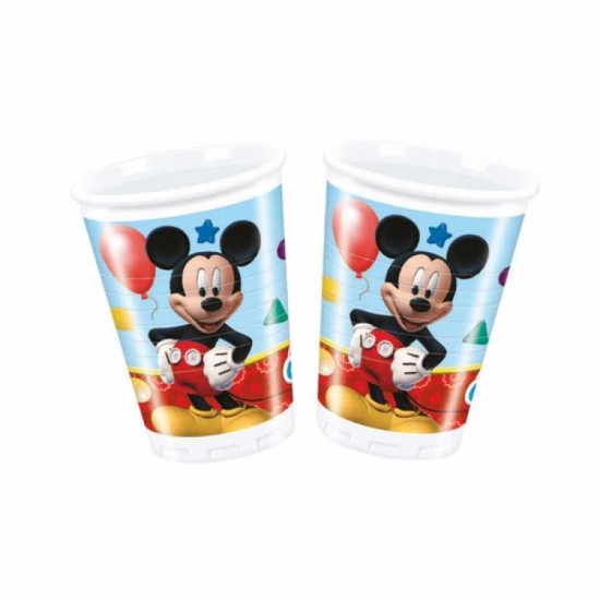 Mickey Playful Plastik Bardak 200cc 8'li