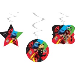 Miraculous Super Heroez Tavan Sarkıt Süs 6lı