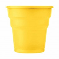 Sarı Plastik Meşrubat Bardağı 25'li