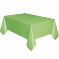 Yeşil Plastik Masa Örtüsü 137x270 cm