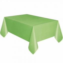 Yeşil Plastik Masa Örtüsü 137x270 cm