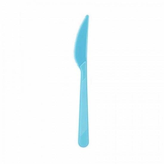 Mavi Plastik Bıçak 10'lu