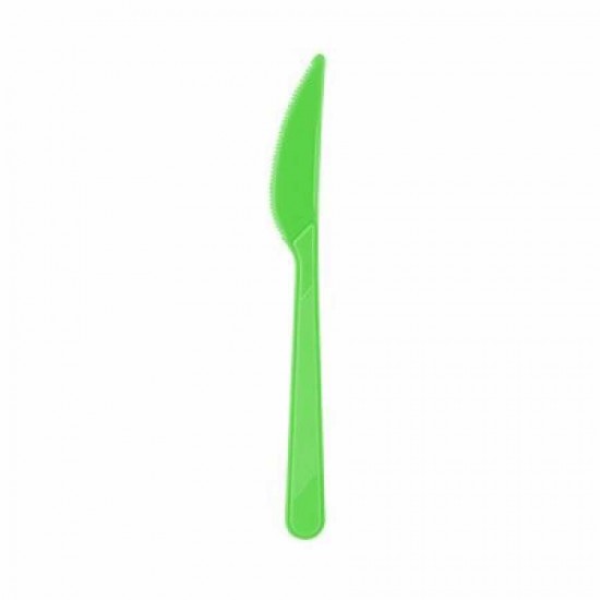 Yeşil Plastik Bıçak 10'lu