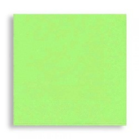 Açık Yeşil Kağıt Peçete 33x33 cm 20'li