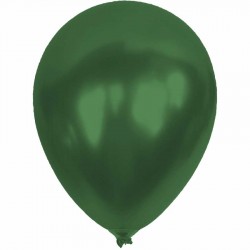 Metalik Yeşil Balon 12'li