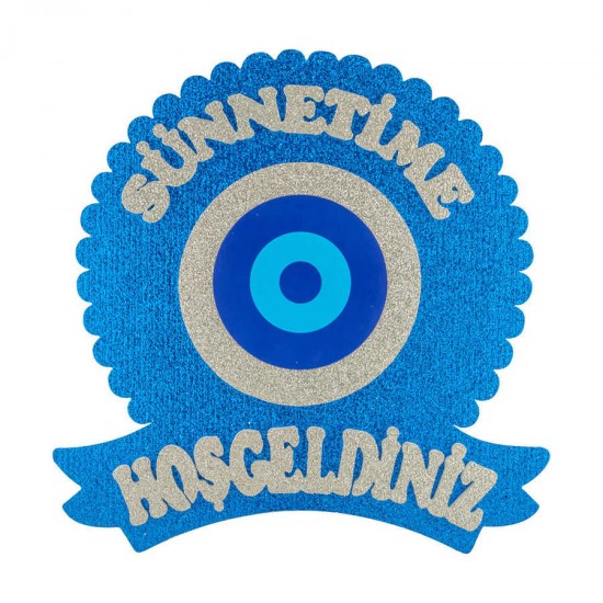 Sünnetime Hoşgeldiniz Güneş Strafor Süs