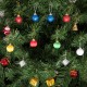 Yılbaşı Çam Ağacı Süsleme Seti Renkli Toplar 26'lı