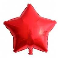 Kırmızı Yıldız Folyo Balon 46 cm